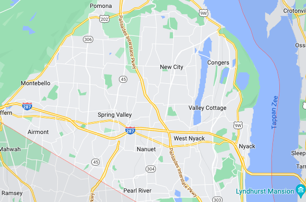 Rockland NY Map